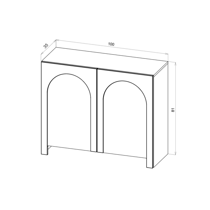 Commode NIO anthracite