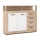 Commode RUNA chêne Sonoma/blanc