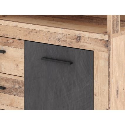 Commode RUNA marron clair/anthracite