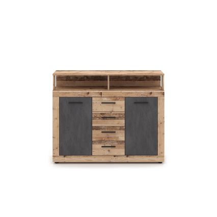Commode RUNA marron clair/anthracite