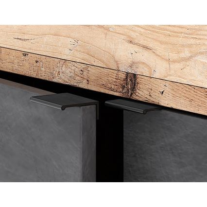 Commode RUNEA, marron clair/anthracite