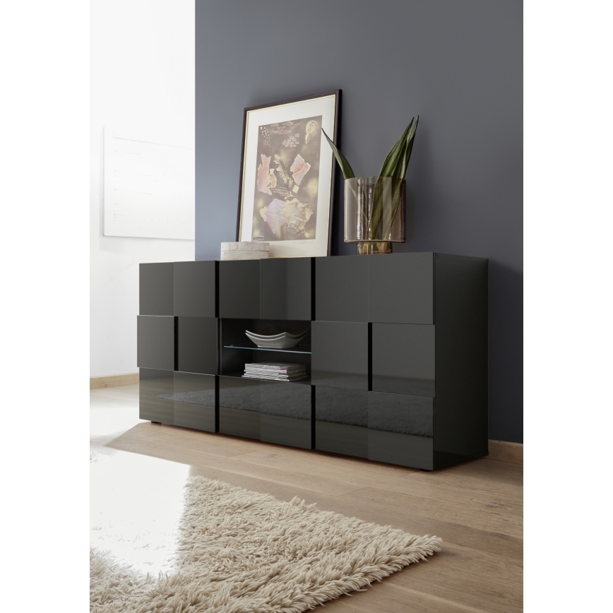 Commode SERIAN anthracite