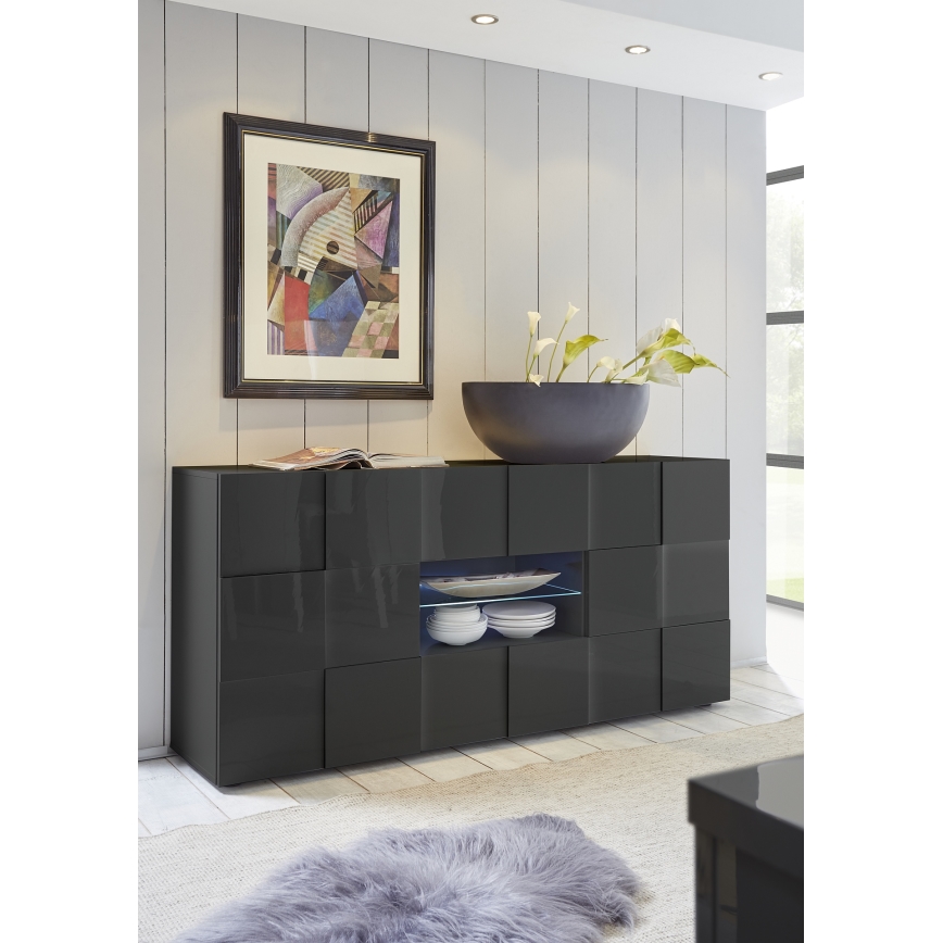 Commode SERIAN anthracite