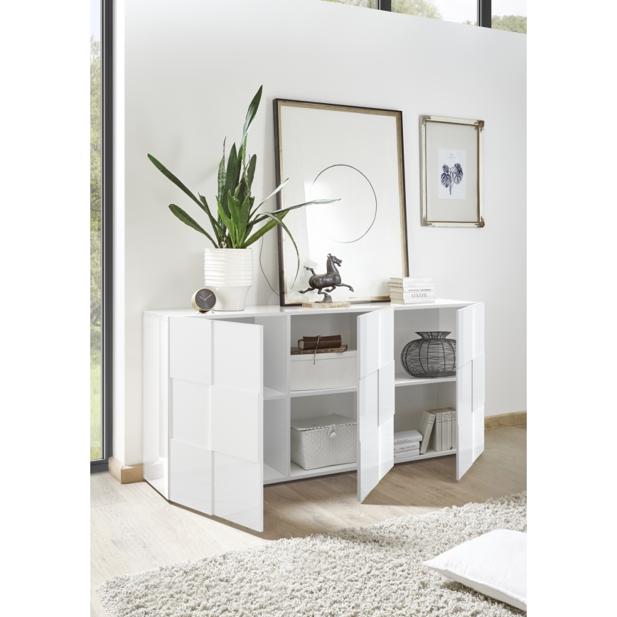 Commode SERIAN blanche
