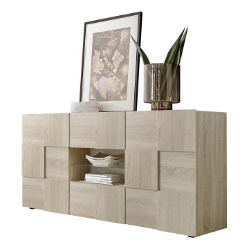 Commode SERIAN chêne Sonoma