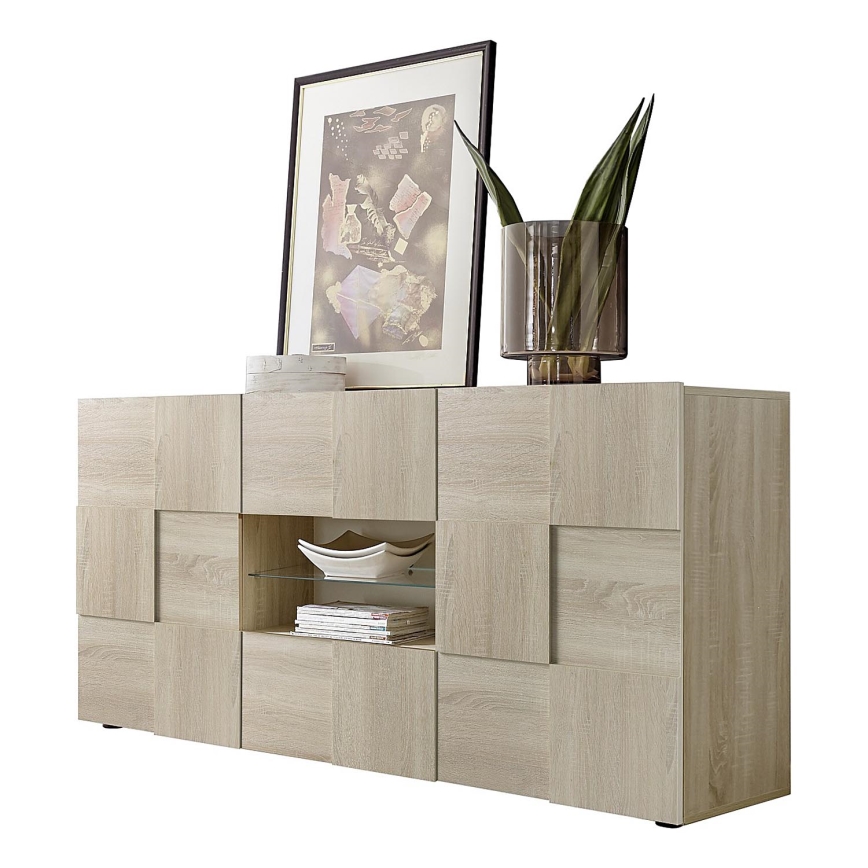 Commode SERIAN chêne Sonoma