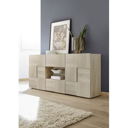 Commode SERIAN chêne Sonoma