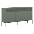 Commode SUE verte/noire
