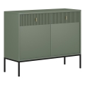 Commode SUE verte/noire