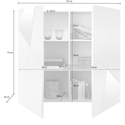 Commode TAVRI chêne Sonoma