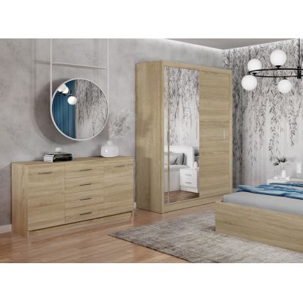 Commode TAYLER chêne sonoma