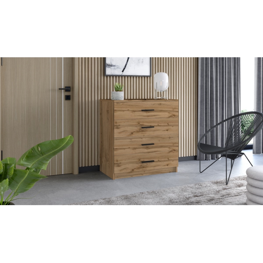 Commode TIMON chêne wotan