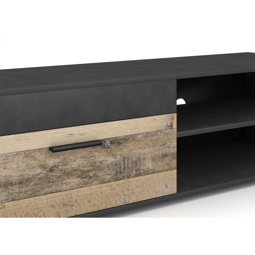 Composition murale BRICK marron/noir