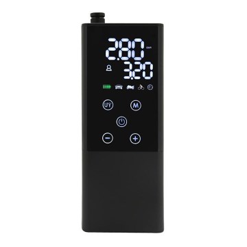 Compresseur de poche numérique 4000 mAh 5V noir