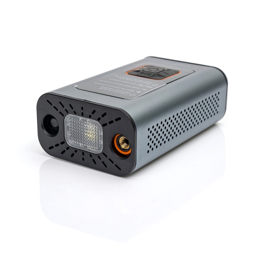 Compresseur numérique de poche LED 3en1 4000 mAh 5W noir