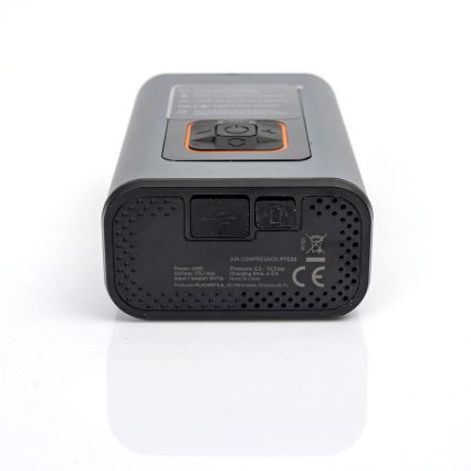 Compresseur numérique de poche LED 3en1 4000 mAh 5W noir