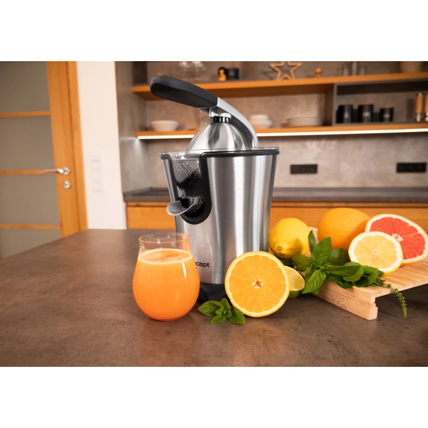 Concept CE3520 - Presse-agrumes à levier 0,75 l 160W/230V en inox