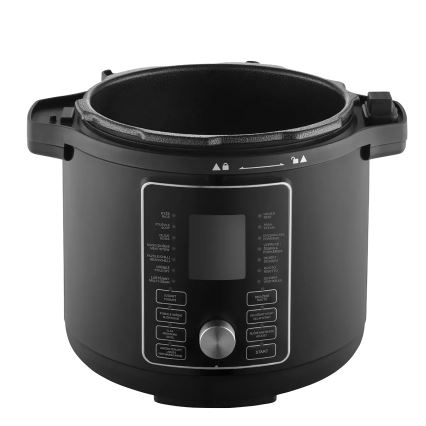 Concept CK8000 - Autocuiseur électrique multifonction et friteuse à air chaud 5,6 l 11-en-1 1500W/230V noir