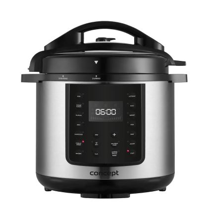 Concept CK8001 - Autocuiseur électrique multifonction 5,6 l 1000 W/230 V Wi‑Fi en acier inoxydable