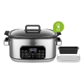 Concept CK9000 - Multicuiseur électrique multifonction 6 L 10 en 1 1250 W/230 V inox