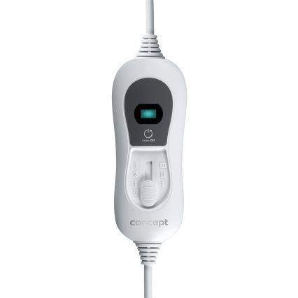 Concept DV7360 - Couverture chauffante électrique 100 W/230 V 30 x 40 cm gris