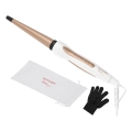 Concept KK2125 - Fer à friser conique GLAM STYLE 42W/230V blanc/or rose