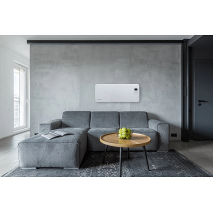 Concept KS4000 - Convecteur / radiateur électrique 1000/2000 W IP24 blanc + télécommande