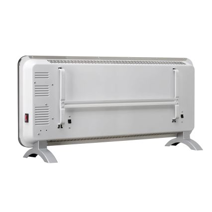 Concept KS4000 - Convecteur / radiateur électrique 1000/2000 W IP24 blanc + télécommande