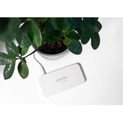 Concept KZ2010 - Miroir de poche cosmétique LED PERFECT SKIN LED/1,5W/5V 4500-5500K 300 mAh blanc