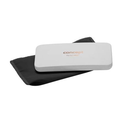 Concept KZ2010 - Miroir de poche cosmétique LED PERFECT SKIN LED/1,5W/5V 4500-5500K 300 mAh blanc