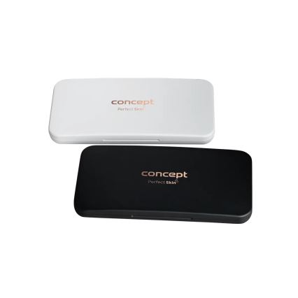 Concept KZ2010 - Miroir de poche cosmétique LED PERFECT SKIN LED/1,5W/5V 4500-5500K 300 mAh blanc