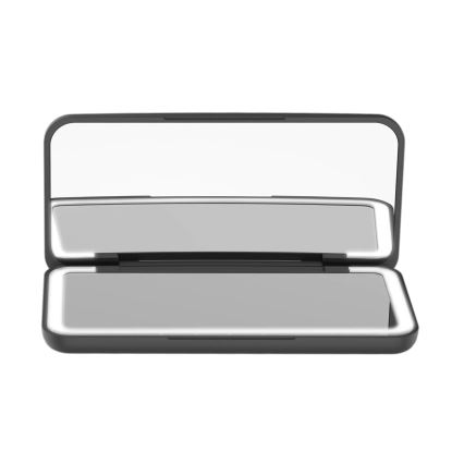 Concept KZ2020 - LED Miroir cosmétique de poche PERFECT SKIN LED/1,5W/5V 4500-5500K 300 mAh noir