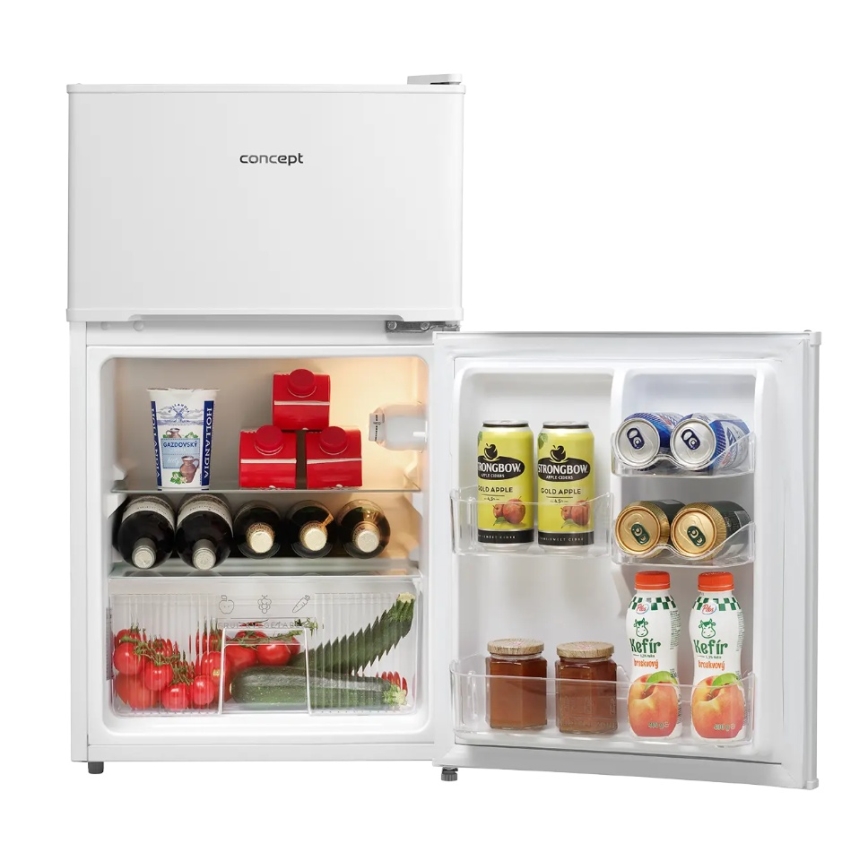 Concept LFT2047whN - Réfrigérateur combiné 87 l, blanc