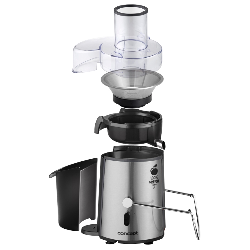 Concept LO7026 - Centrifugeuse 1000W/230V noir/inox
