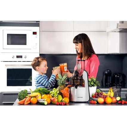 Concept LO7065 - Extracteur de jus à vis lente 3 en 1 240W/230V gris