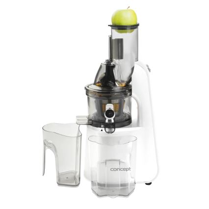 Concept LO7066 - Extracteur de jus à vis 3 en 1 240W/230V blanc