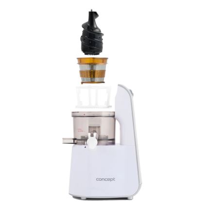 Concept LO7066 - Extracteur de jus à vis 3 en 1 240W/230V blanc