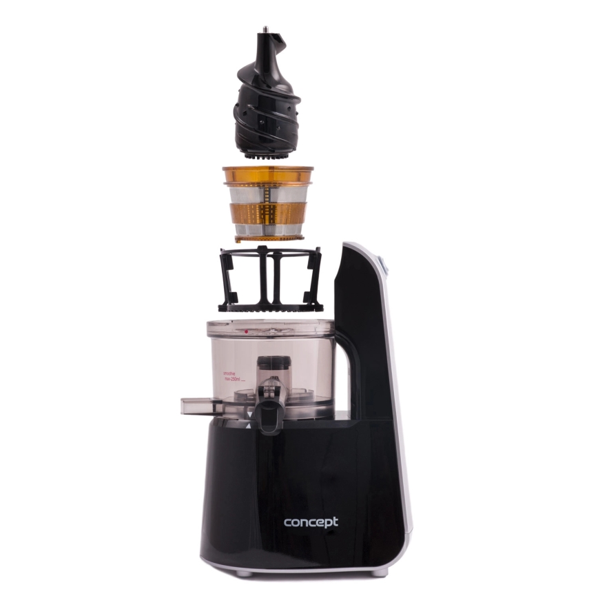 Concept LO7067 - Extracteur de jus à vis 3 en 1 240W/230V noir