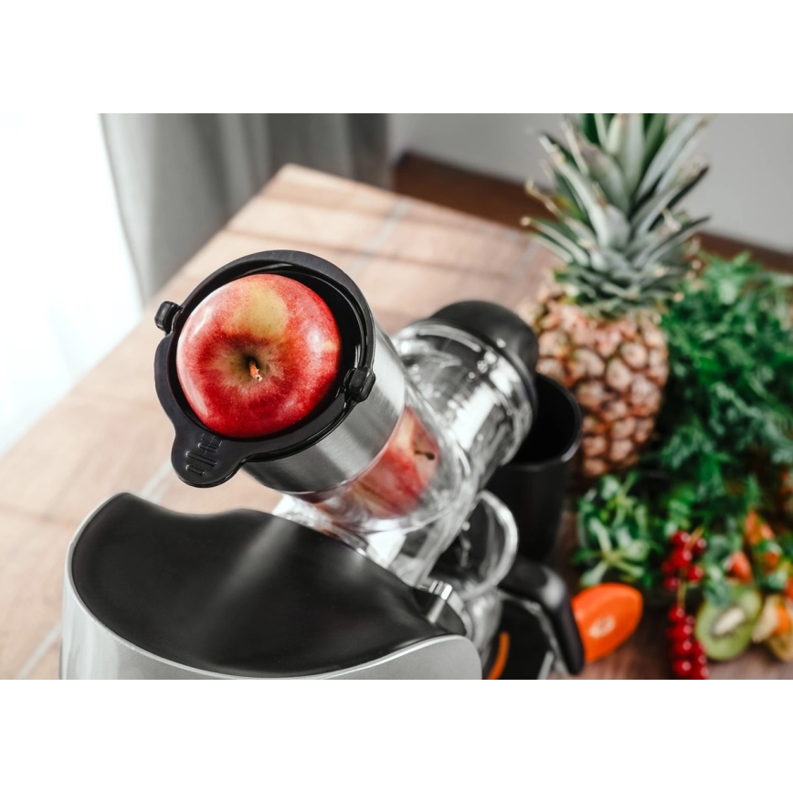 Concept LO7250 - Extracteur de jus à vis horizontal 200W/230V noir/inox
