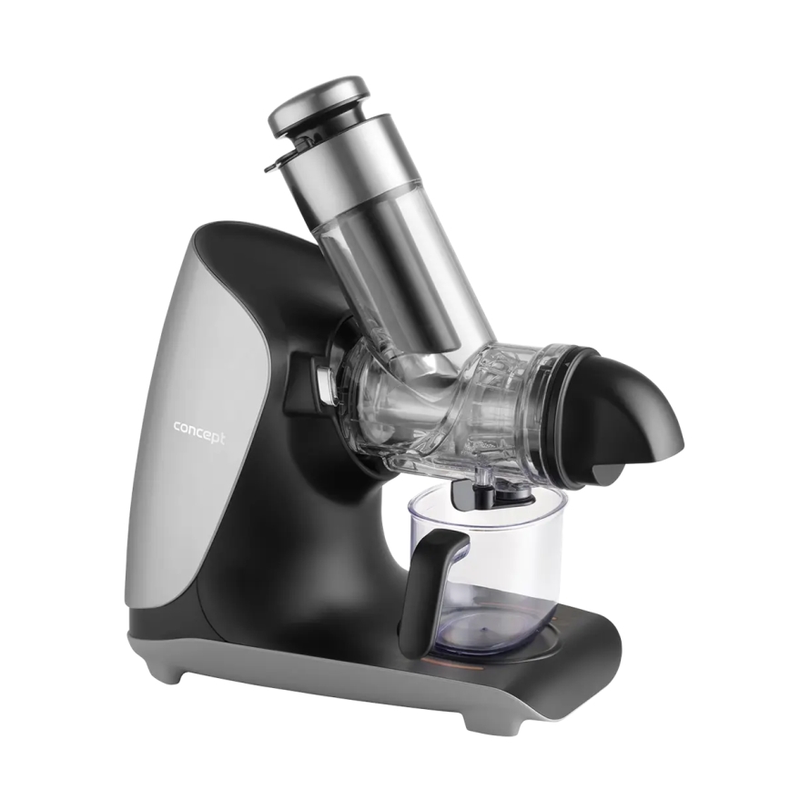 Concept LO7250 - Extracteur de jus à vis horizontal 200W/230V noir/inox