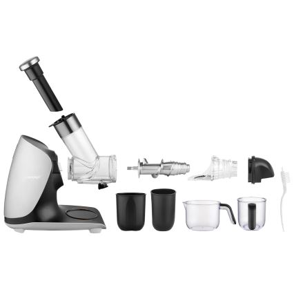 Concept LO7250 - Extracteur de jus à vis horizontal 200W/230V noir/inox