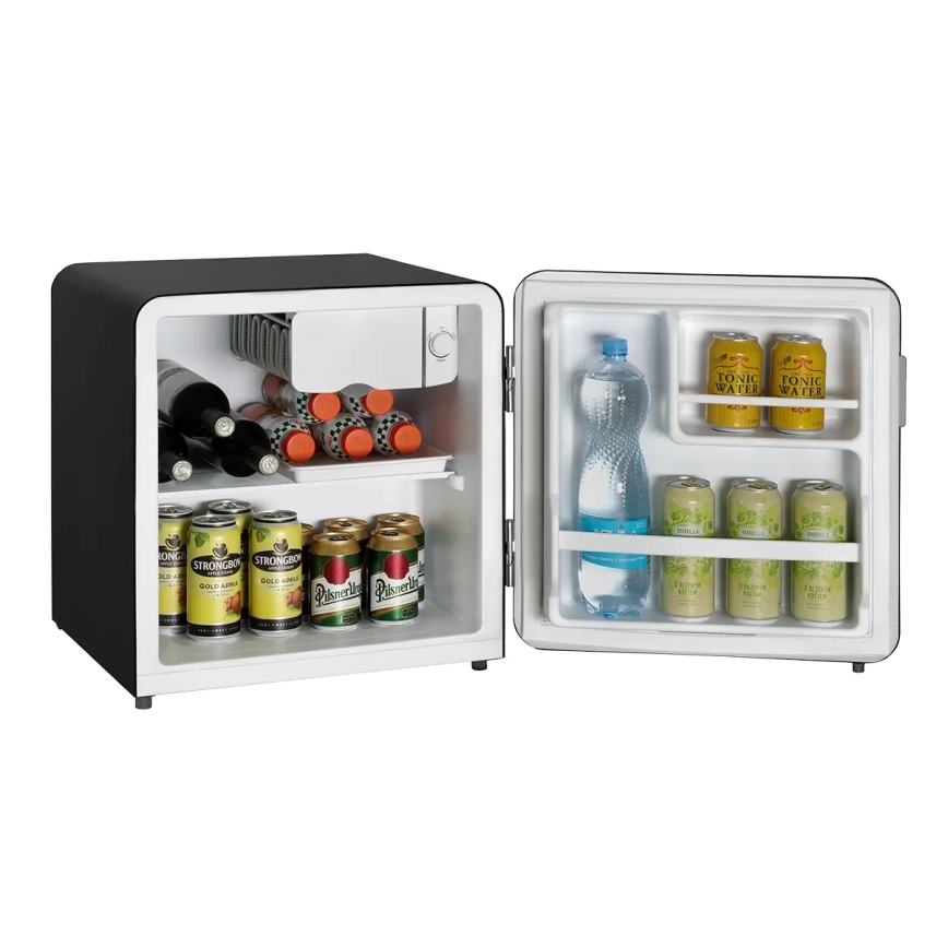 Concept LR2047bcN - Minibar rétro 47 l noir