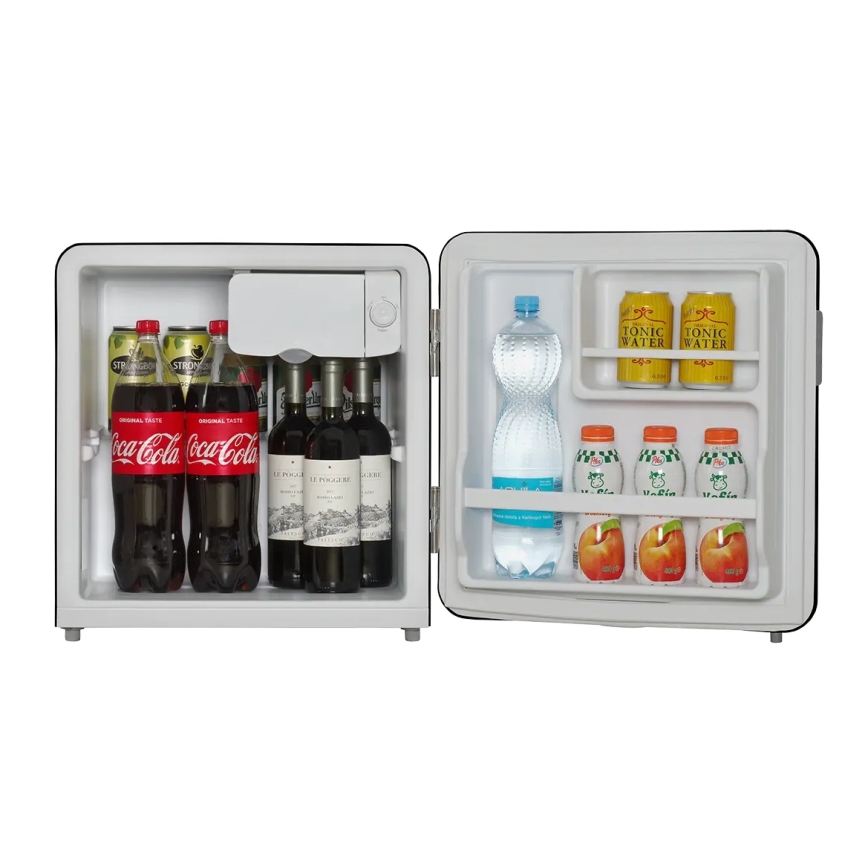 Concept LR2047bcN - Minibar rétro 47 l noir