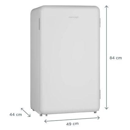 Concept LTR3047whN - Réfrigérateur rétro 93 l blanc