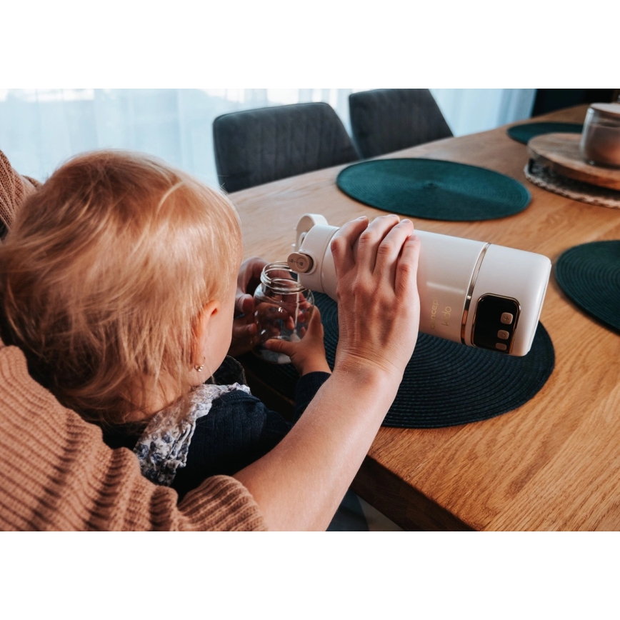 Concept OC4000 - Chauffe-eau et chauffe-biberon de voyage KIDO 500 ml 36W/7,4V 5000 mAh beige