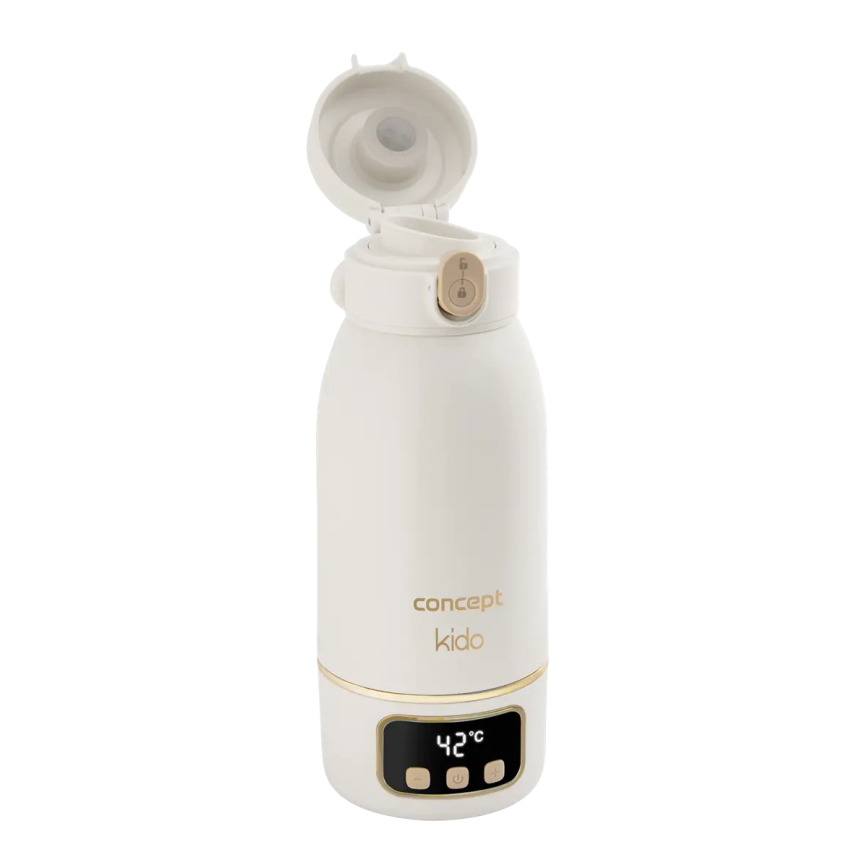 Concept OC4000 - Chauffe-eau et chauffe-biberon de voyage KIDO 500 ml 36W/7,4V 5000 mAh beige
