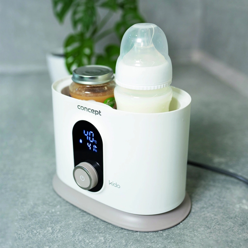 Concept OL4010 - Chauffe-biberon 3 en 1 KIDO 200W/230V blanc