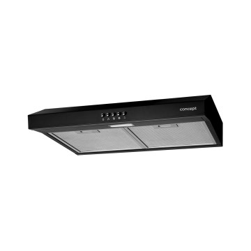 Concept OPP1260bc - Hotte aspirante sous-meuble 59,5 cm noire