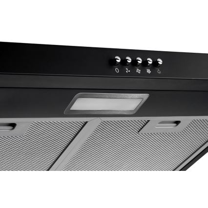 Concept OPP1260bc - Hotte aspirante sous-meuble 59,5 cm noire