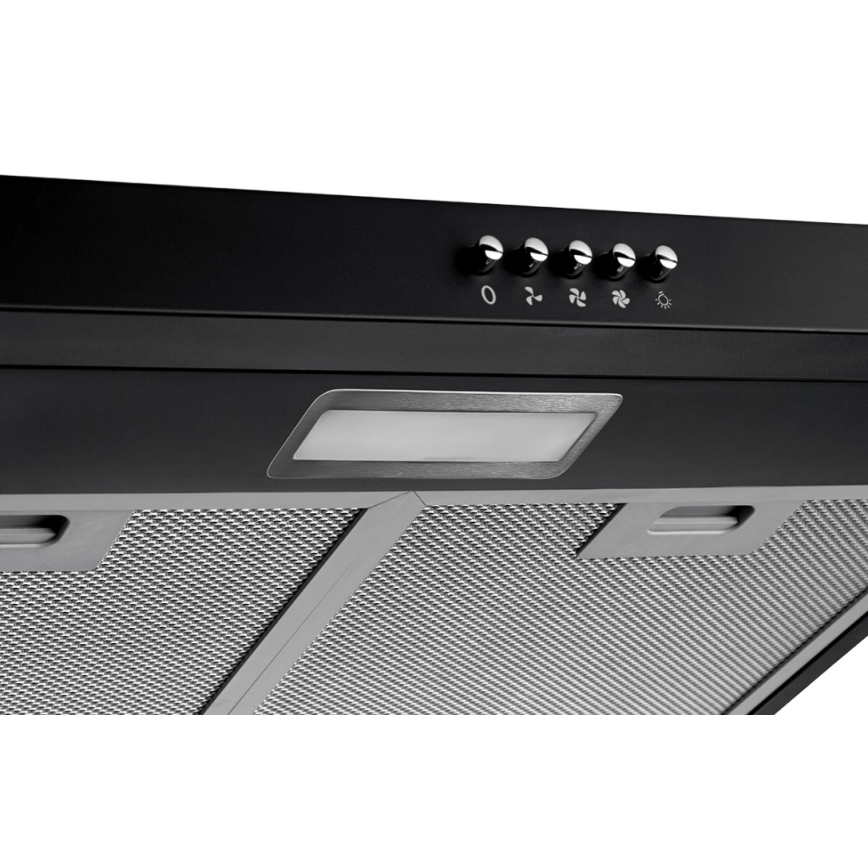 Concept OPP1260bc - Hotte aspirante sous-meuble 59,5 cm noire